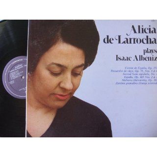 ALICIA DE LARROCHA PLAYS ALBENIZ   CANTOS DE ESPANA   ETC Music