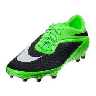 Nike Hypervenom Phelon FG   (Black/Green/White) (10.5) Shoes