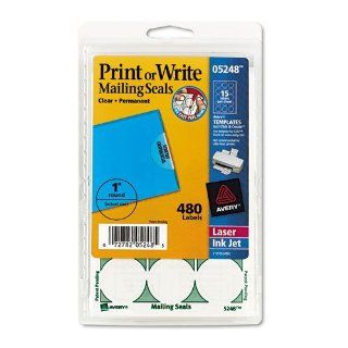 AVE05248   Perforated Mailing Seals  Office Supplies 