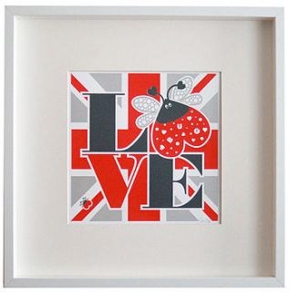 'lovebug' print by pookie and peach