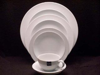 Denby White Eight 5 Pc Place Settings Dinnerware Sets Kitchen & Dining