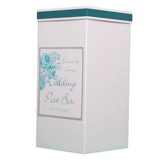 personalised amelie wedding post box by dreams to reality design ltd