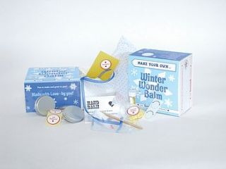 winter wonder balm kit. new by the homemade company