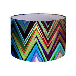 zig zag lamp shade by parris wakefield additions
