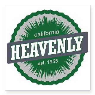 Heavenly Mountain Resort Sk Square Sticker 3 x 3 by Admin_CP18129580