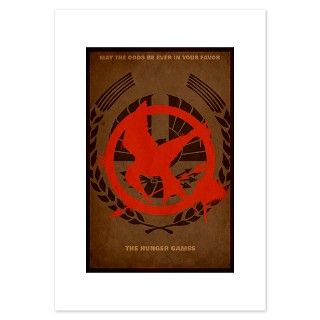 Hunger Games Minimal Poster Design Invitations by wheemovie