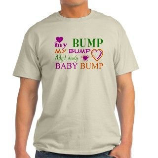 My Lovely Baby Bump T Shirt by charsart