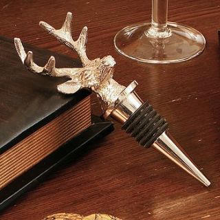 stag head bottle stopper by dibor