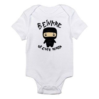 Cute Ninja Infant Bodysuit by bbpd