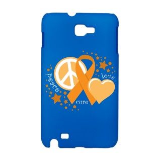 MS Peace Love Cure.png Galaxy Note Case by mattmckendrick