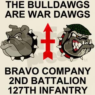 Bravo Company Bulldawgs Shirt 47 by army_shirts