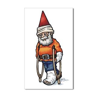 Good Recovery Gnome Rectangle Decal by garmentgnomes