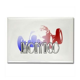 MONACO GRAND PRIX Rectangle Magnet by listing store 64566444