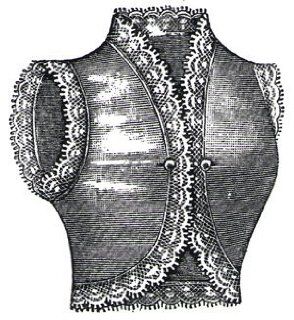 1894 Bolero Corset Cover Pattern  Other Products  