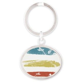 Enchanting Nature Cool Grunge Vintag Oval Keychain by ADMIN_CP113722884