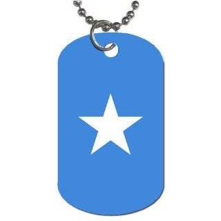 Somalia Flag Dog Tag 