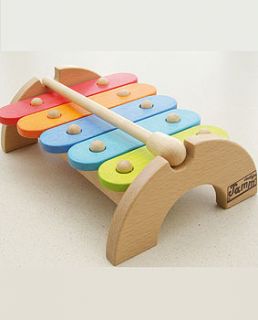 wooden xylophone by jammtoys