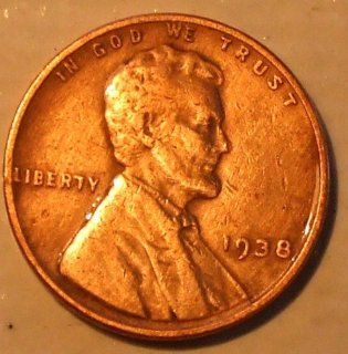 1938 Wheat Penny (Coin) 