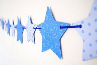 star paper bunting by the green gables