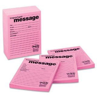 Post it Super Sticky Products   Post it Super Sticky   Super Sticky Message Pad, 3 7/8 x 4 7/8, Pink, 12 50 Sheets Pads/Pack   Sold As 1 Pack   Revolutionary adhesive technology ensures your notes will stick securely to more surfaces.   Remove and re stick