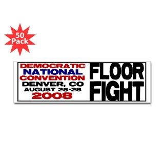 Floor Fight Bumper Sticker (50 pk) by floorfight