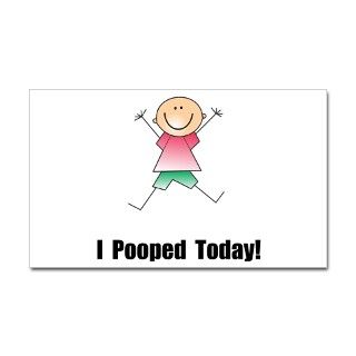 I Pooped Today Decal by ipoopedtoday