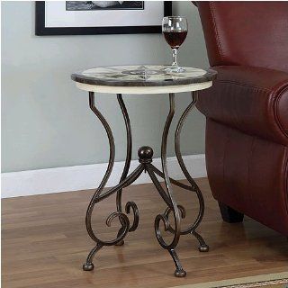 Masterpiece Compass End Table  