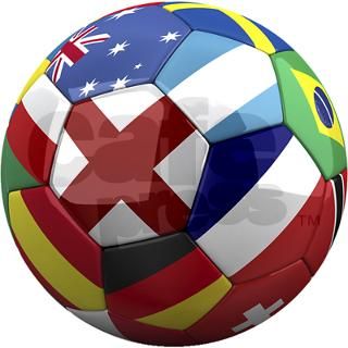 World Cup Fever Round Sticker by LifeguardShack