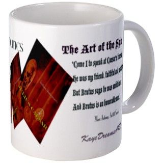 Julius Caesar Art of the Spin Mug by KayeDreamsArt