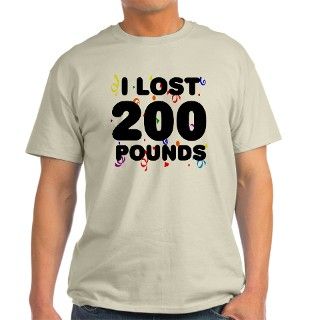 I Lost 200 Pounds T Shirt by successweigh