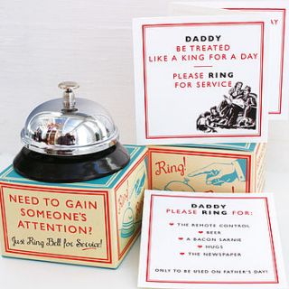 personalised father's day treat him like a king by birdyhome