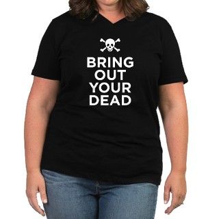 bring out your dead Womens Plus Size V Neck Dark by tshirtsbye2