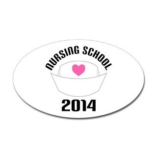 Nursing School 2014 Decal by classof_tshirts