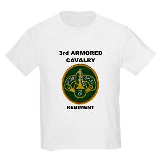 3RD ARMORED CAVALRY REGIMENT Kids T Shirt by 3armoredcavreg