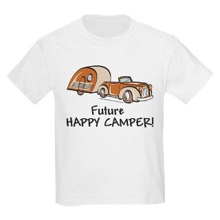 Future Happy Camper T Shirt by andynortnik
