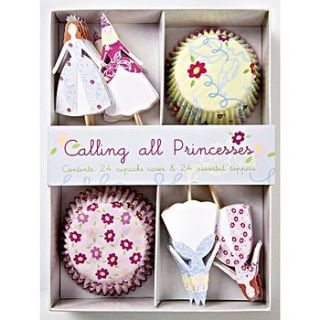 princess cupcake kit by little cupcake boxes