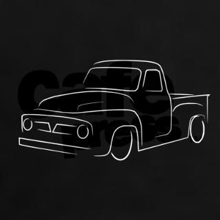 F100 Pickup Tee by ClassicCarDesigns