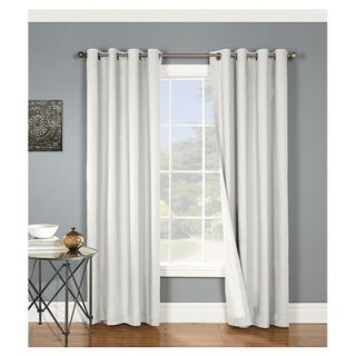 Thermalogic Nantucket Cotton Grommet Window Curtain Single Panel