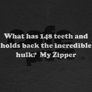 What has 148 teeth and holds T Shirt by pickuplinesshop