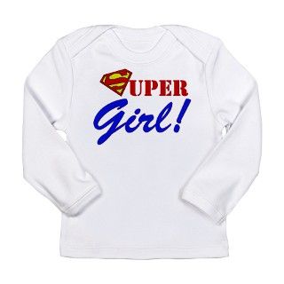 Super Girl (Supergirl) Long Sleeve T Shirt by UpfrontGear