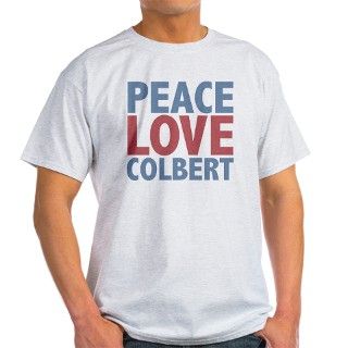 Peace Love Stephen Colbert T Shirt by solopress
