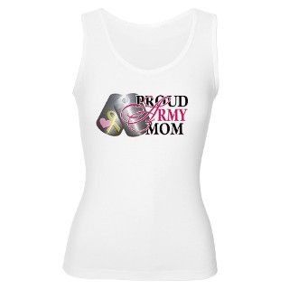 Proud Army Mom Womens Tank Top by homefronthero