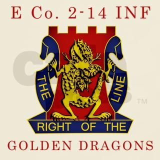 E Co 2 14 INF   Golden Dragon T Shirt by 10th_mountainshirts