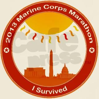 Marine Corps Marathon 2013 I Survive T Shirt by listing store 1185296