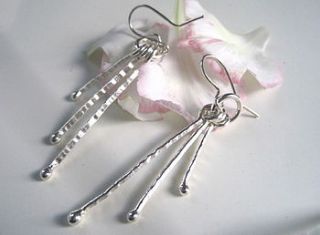 fine silver earrings by bijou gifts