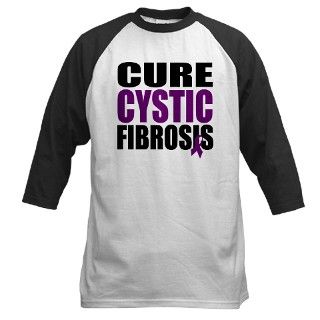 Cure Cystic Fibrosis Baseball Jersey by mattmckendrick
