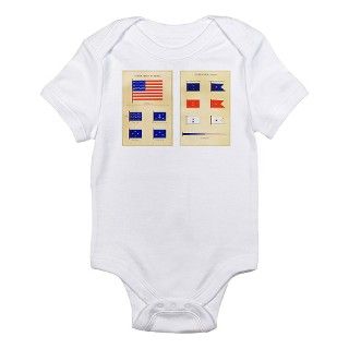 US Nautical Flags Infant Bodysuit by ForTheAges