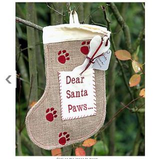 doggie christmas stocking by mr mcgregors
