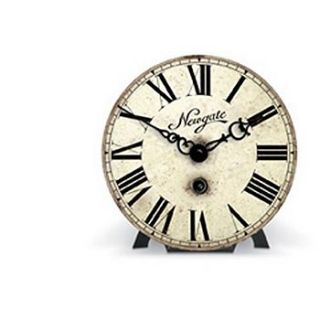 newgate pimlico mantel clock vintage cream by lytton and lily vintage home & garden