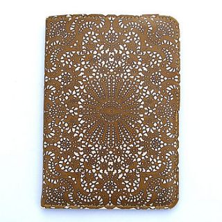 antique lace leather passport case by tovi sorga